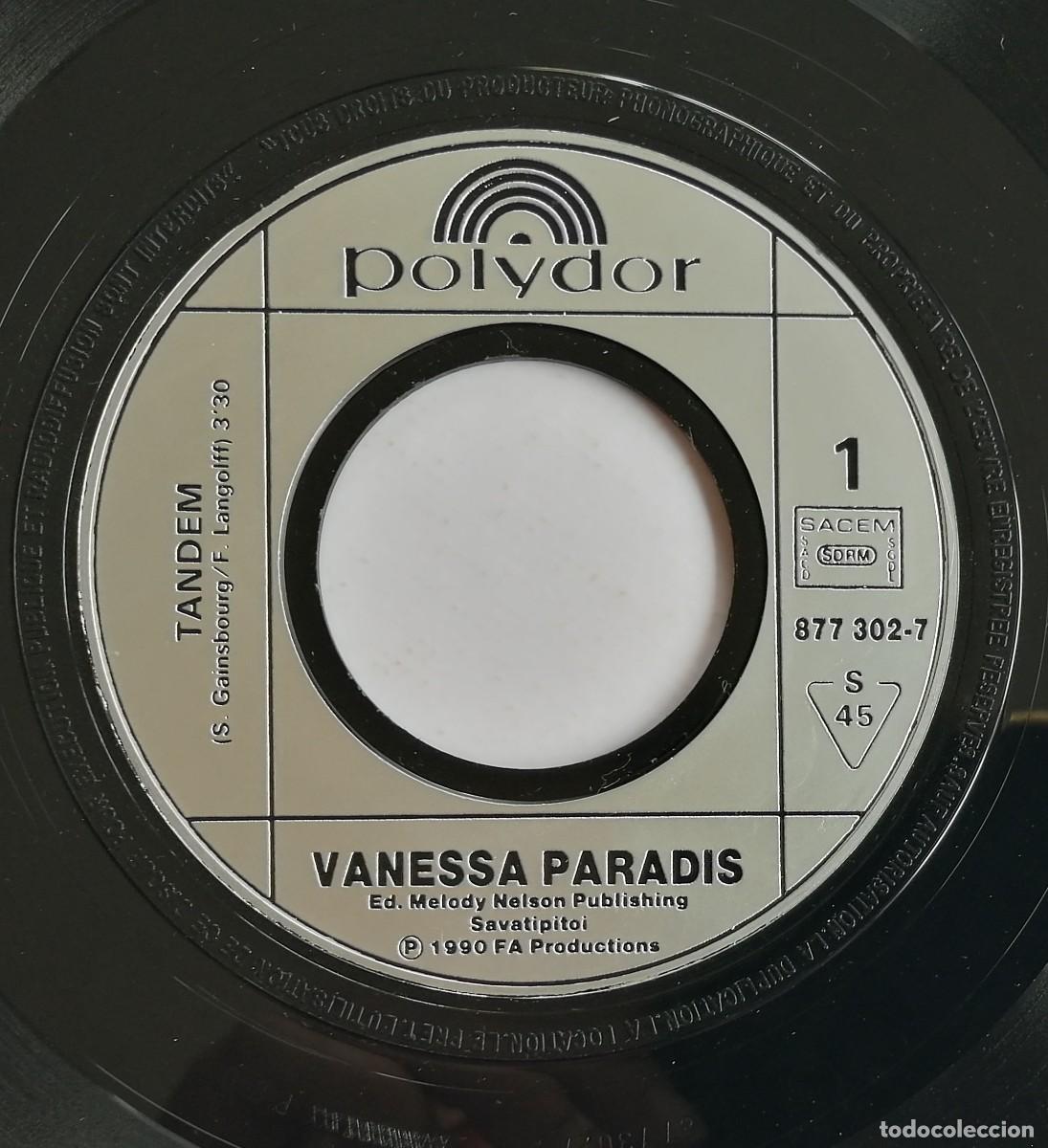 Discos de vinilo: Vanessa Paradis, Tandem, Polydor 877 302-7 - Foto 6