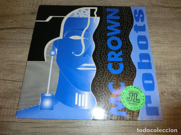 Discos de vinilo: MC CROWN - ROBOTS - Foto 1