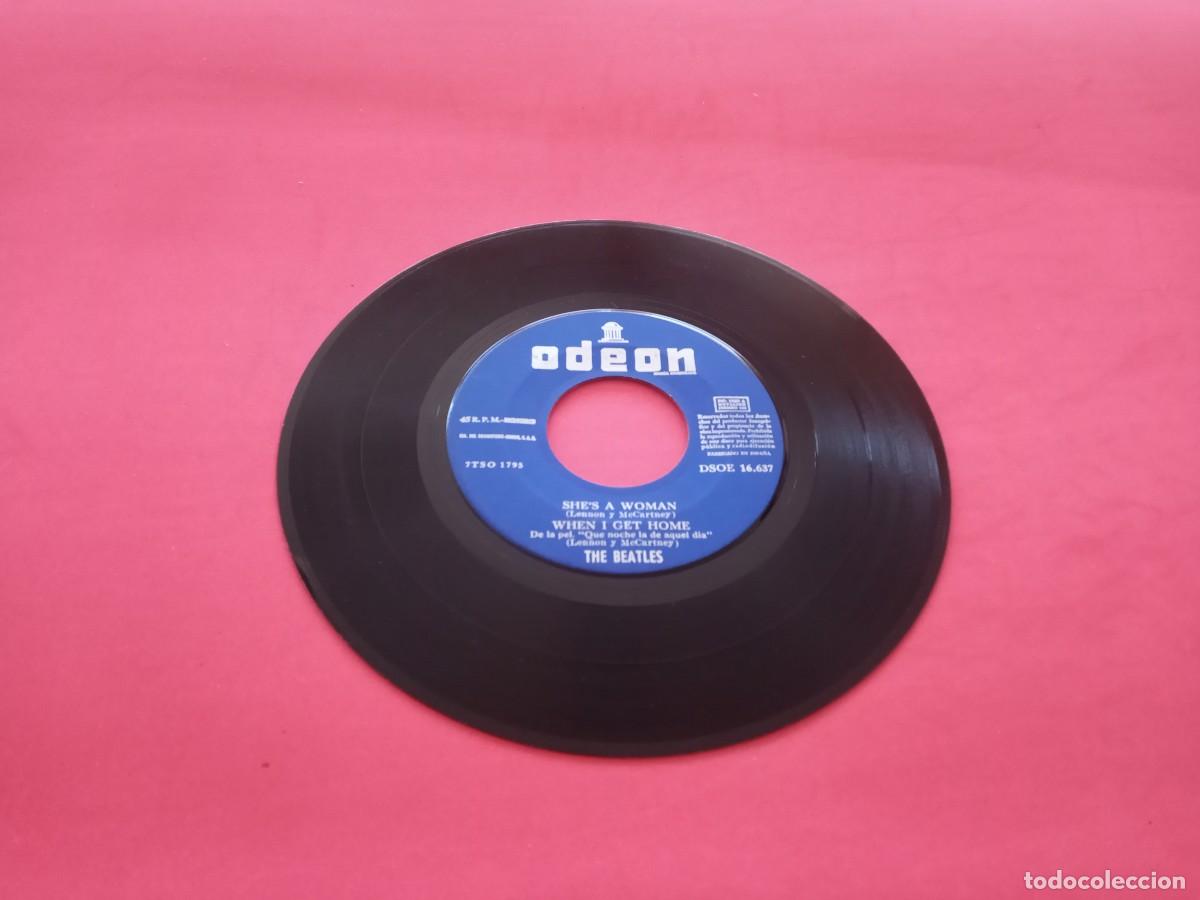 Discos de vinilo: Single de 1964 de The Beatles I Feel Fine - Foto 8