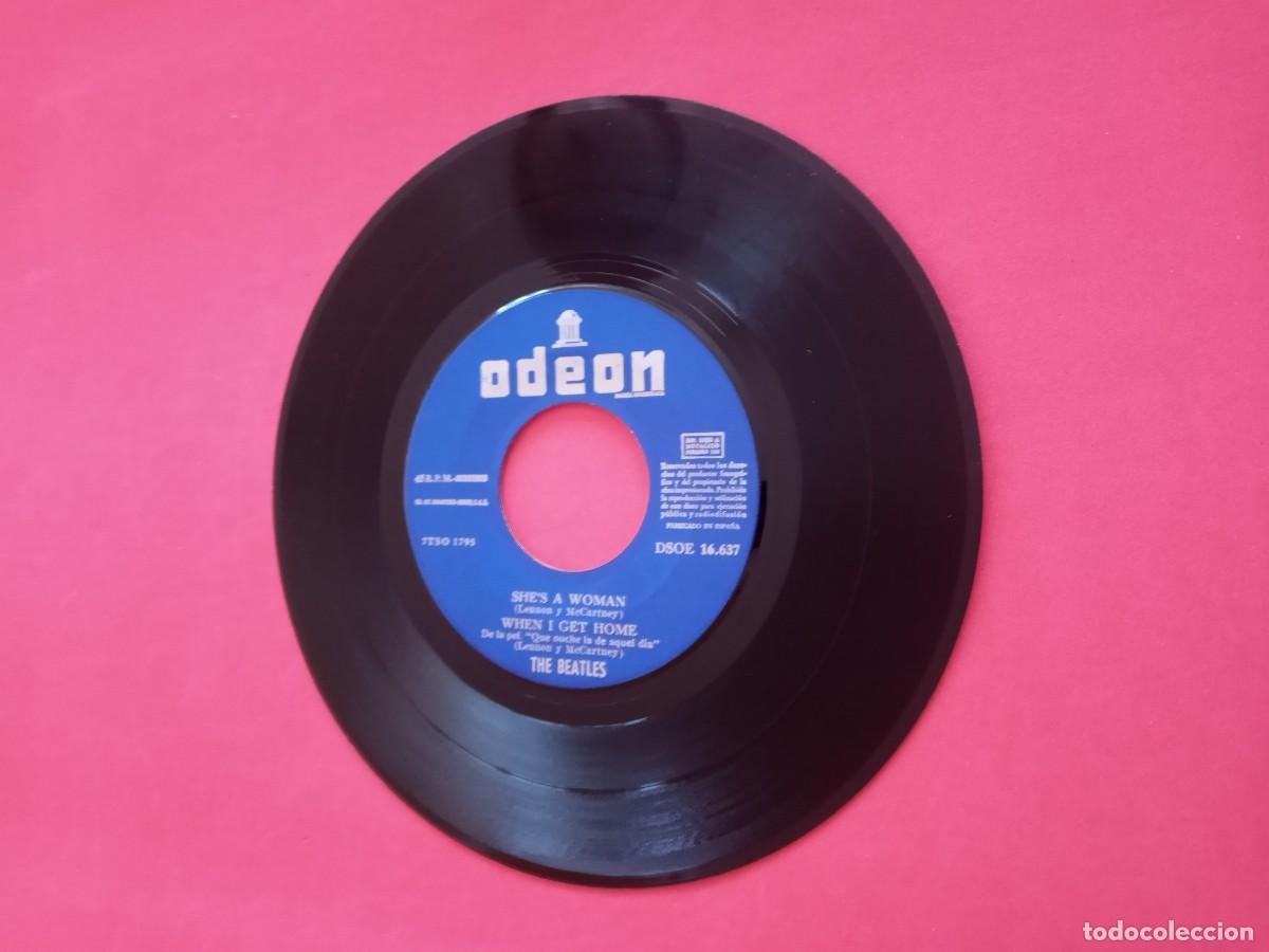 Discos de vinilo: Single de 1964 de The Beatles I Feel Fine - Foto 9