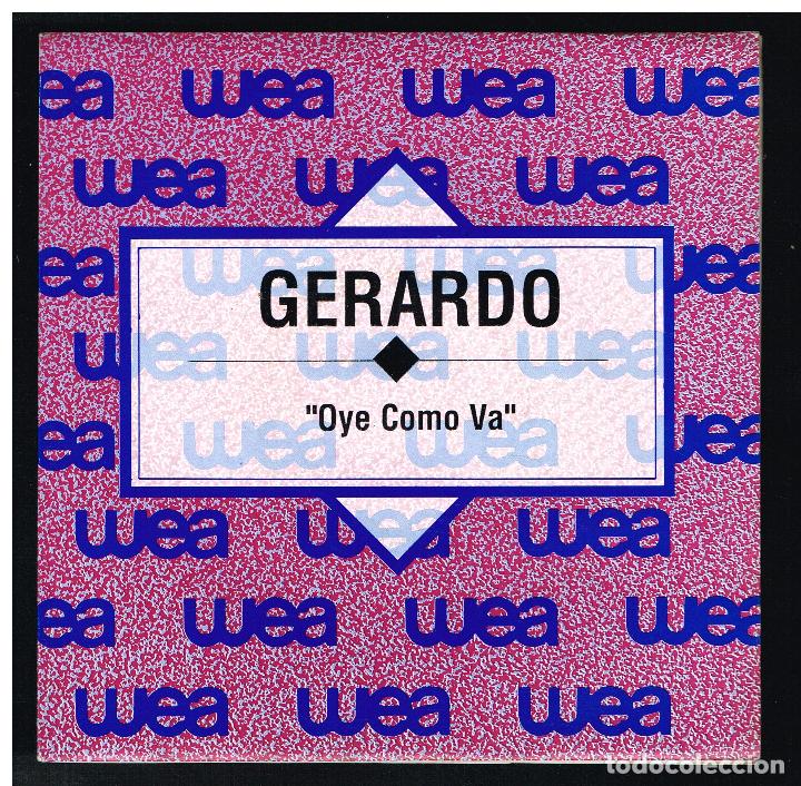 Discos de vinilo: GERARDO - OYE COMO VA - SINGLE 1991 - PROMO - Foto 1