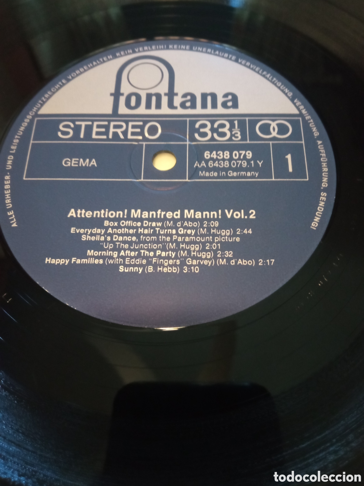 Discos de vinilo: Manfred Mann - Attention Vol 2 - Foto 3