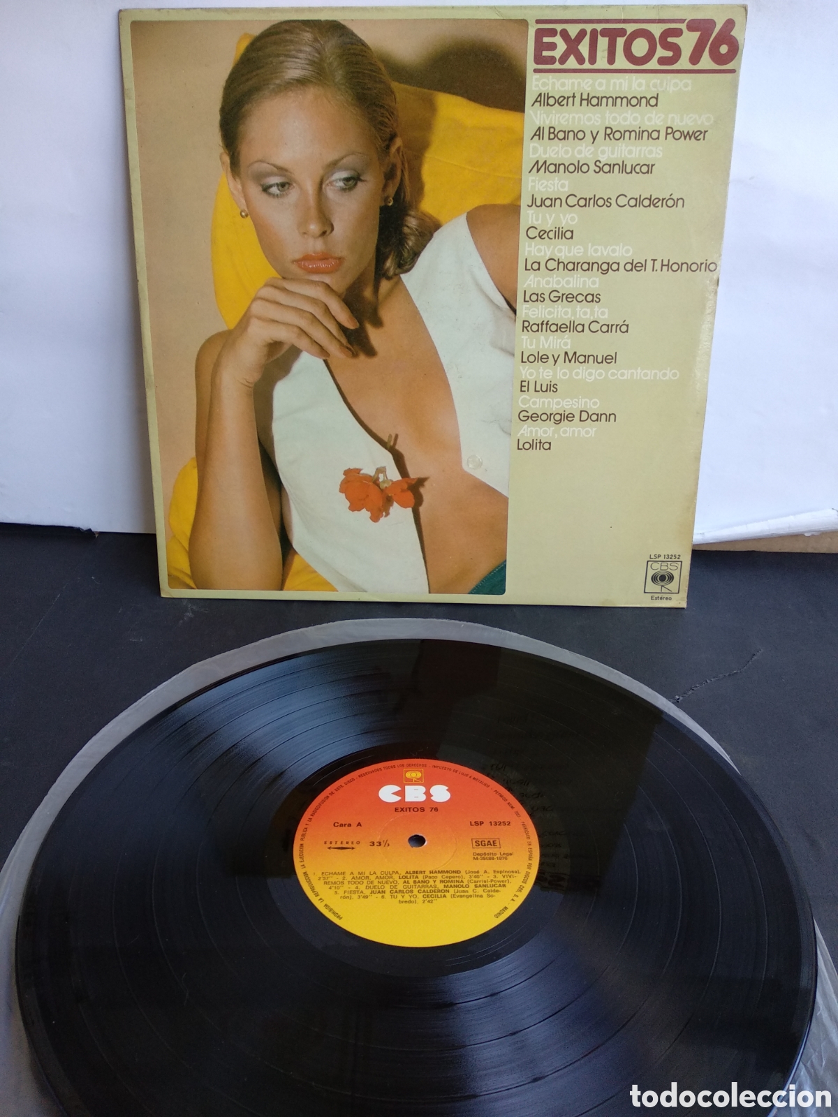 Discos de vinilo: *&Eacute;XITOS 76, SPAIN, CBS, 1976, LT.2 - Foto 1