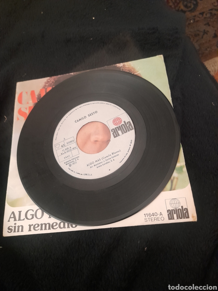 Discos de vinilo: Algo m&aacute;s, Camilo Sesto de 1973 - Foto 2