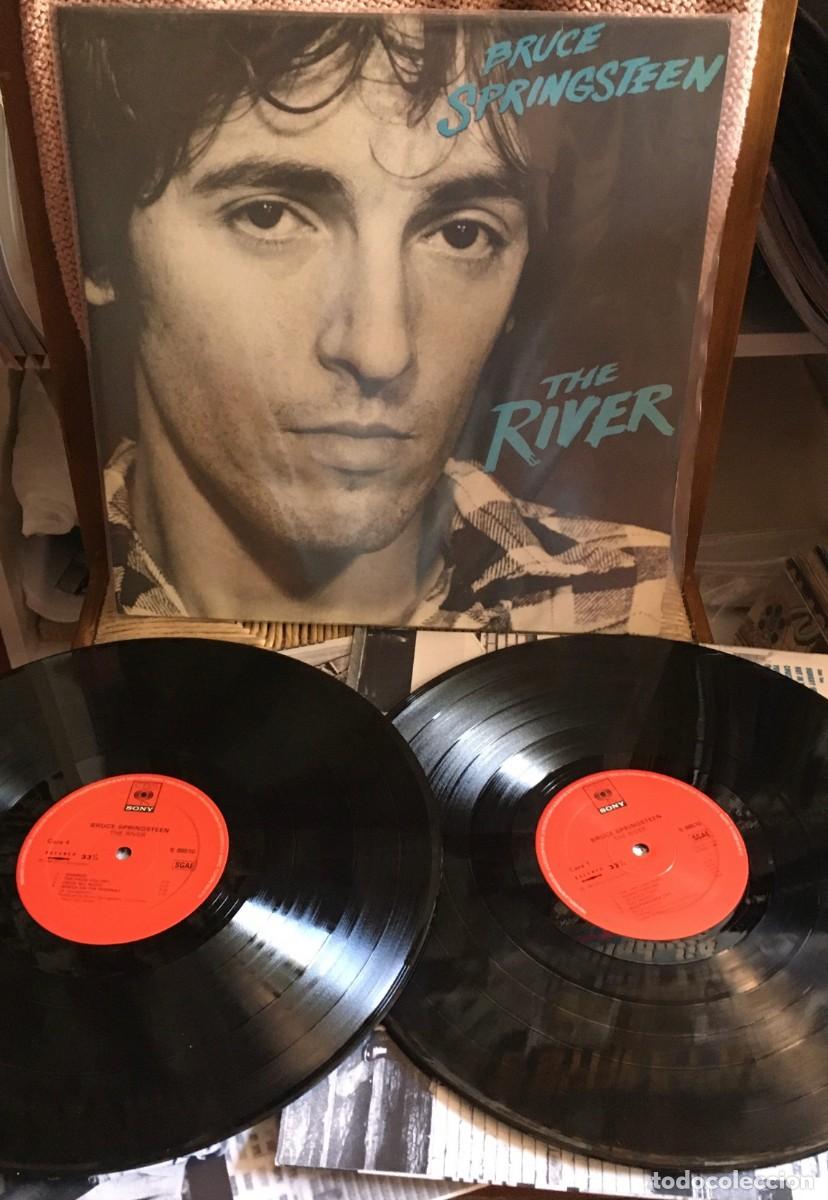 Discos de vinilo: BRUCE SPRINGSTEEN - THE RIVER, 2LPs reed Spain 92 - Foto 1