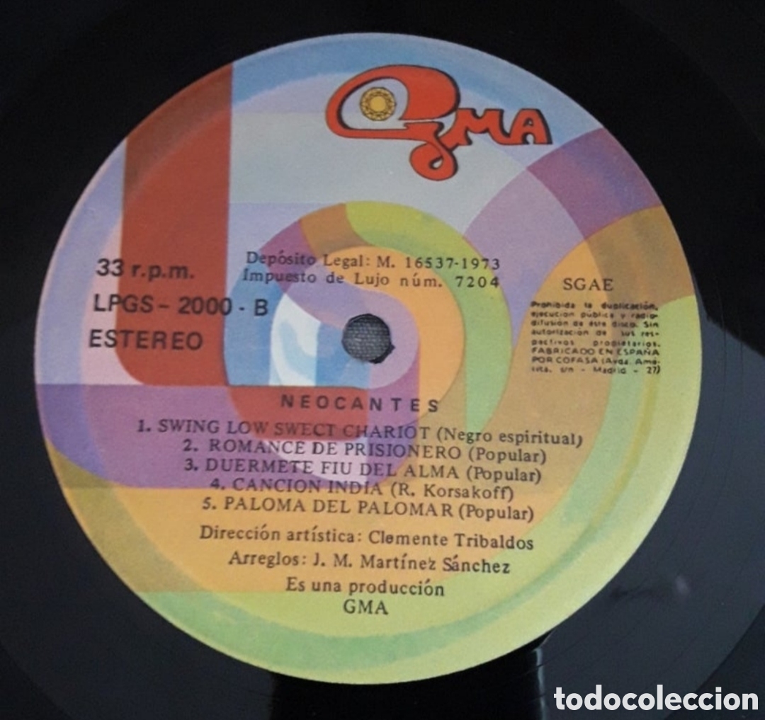 Discos de vinilo: Lp Neocantes - Foto 4