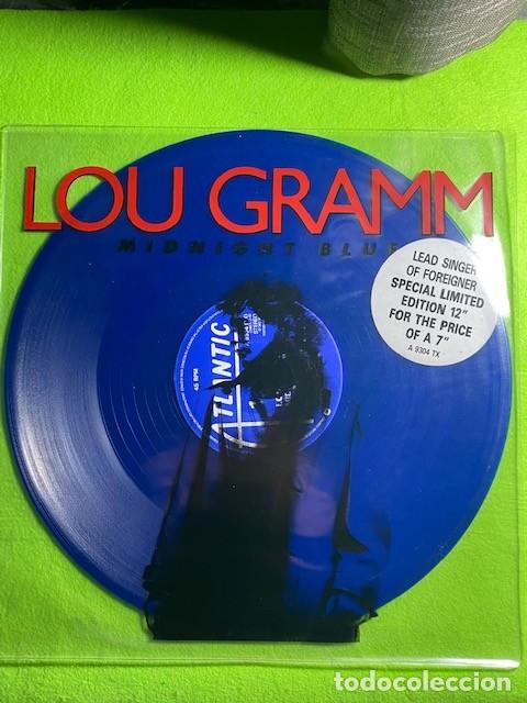 Discos de vinilo: LOU GRAMM (BLUE VINIL) NUEVO - Foto 1
