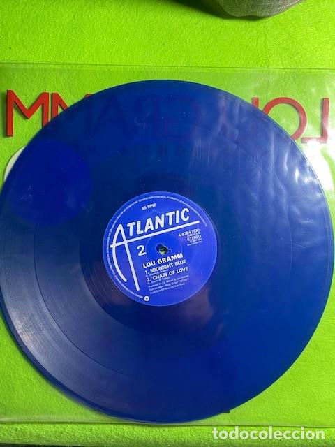 Discos de vinilo: LOU GRAMM (BLUE VINIL) NUEVO - Foto 2