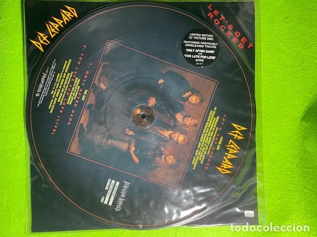 Discos de vinilo: DEF LEPPARD PICTURE DISC NUEVO - Foto 1