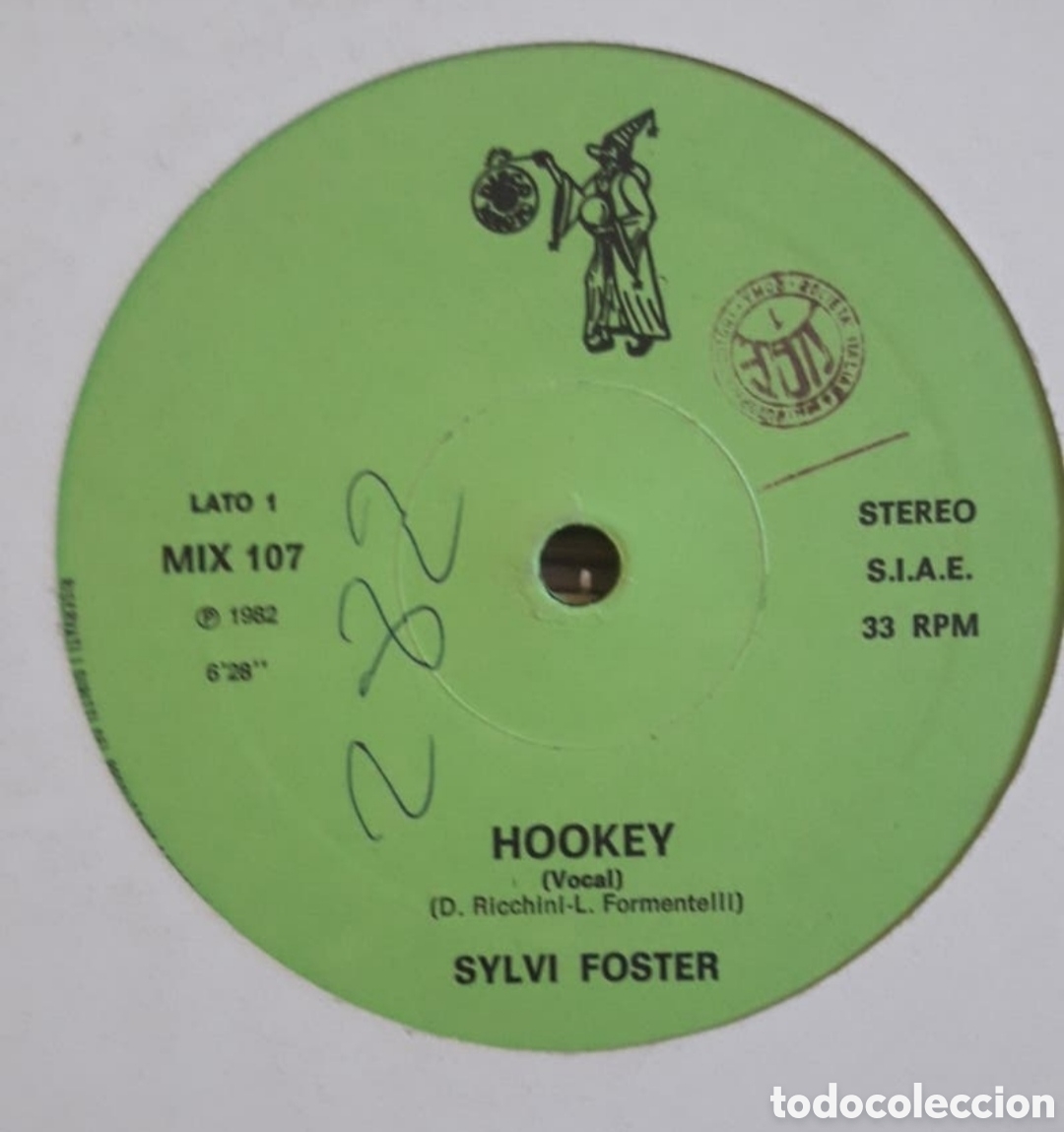 Discos de vinilo: Maxi single Sylvi Foster.&nbsp;Hookey - Foto 2
