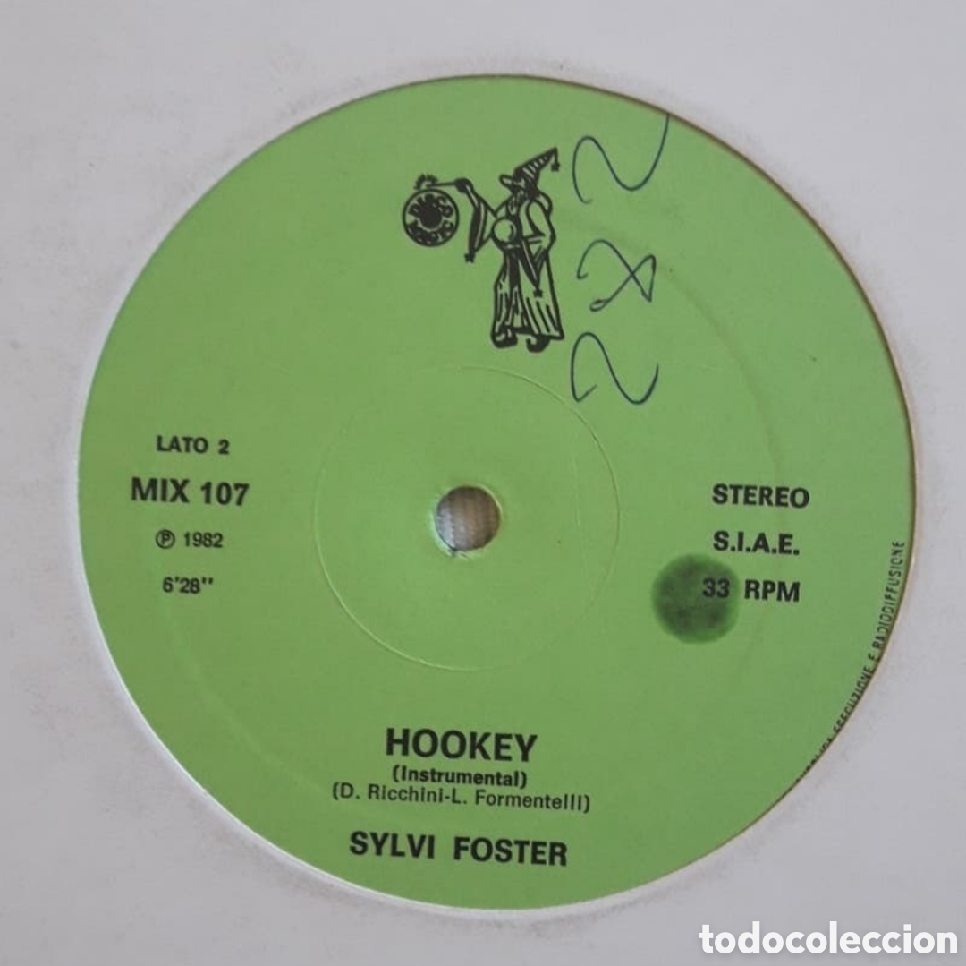 Discos de vinilo: Maxi single Sylvi Foster.&nbsp;Hookey - Foto 1