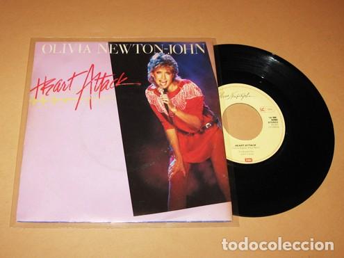 Discos de vinilo: OLIVIA NEWTON-JOHN - HEART ATTACK - SINGLE - 1982 - Foto 1