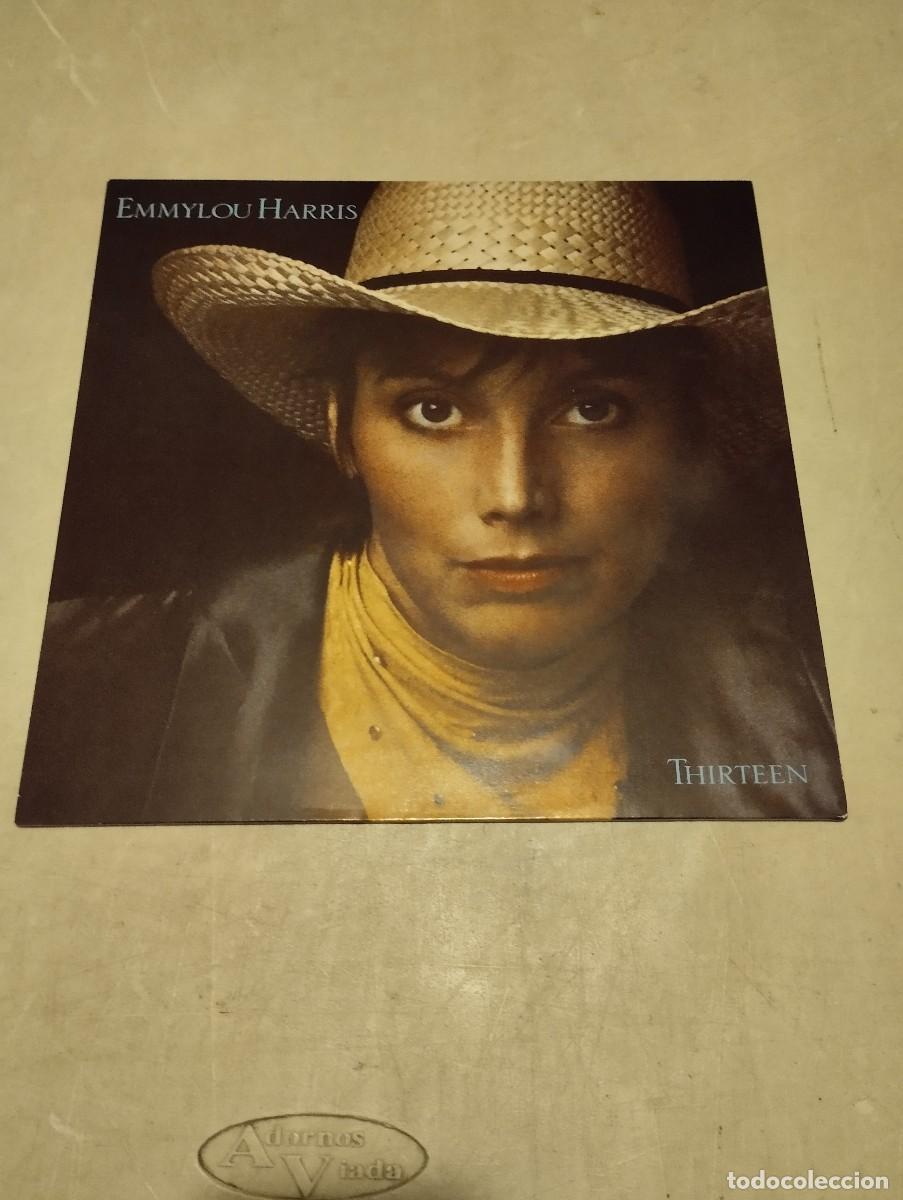Discos de vinilo: Emmylou Harris LP Thirteen Ger.1986 - Foto 1