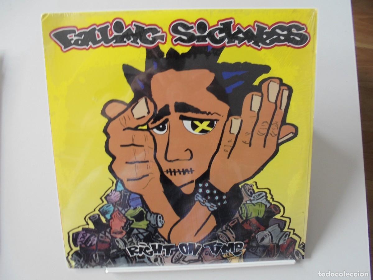 Discos de vinilo: FALLING SICKNESS. RIGHT ON TIME. LP VINILO. - Foto 1