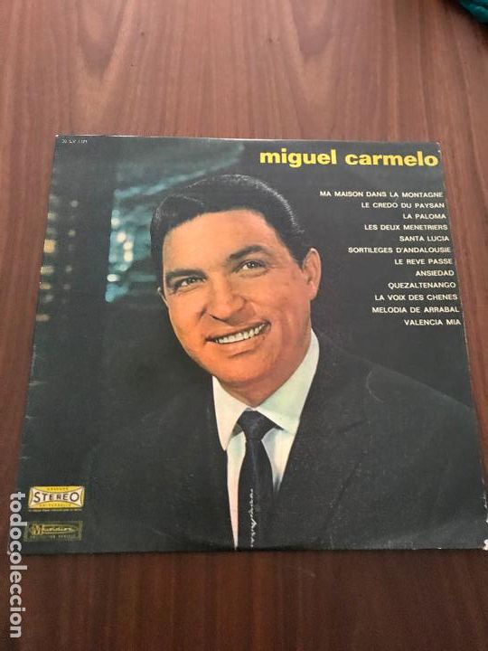 Discos de vinilo: MIGUEL CARMELO , VINILO LP , MUSIDICS - Foto 1