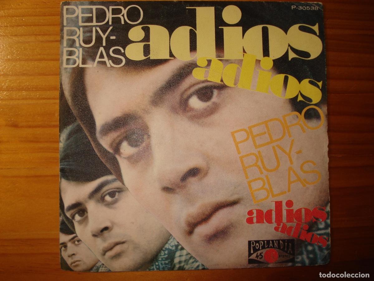 Discos de vinilo: Pedro Ruy Blas (Canarios) Adi&oacute;s, adi&oacute;s - Foto 1