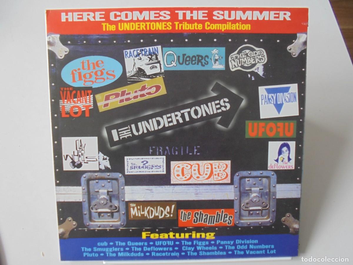 Discos de vinilo: HERE COMES THE SUMMER. THE UNDERTONES TRIBUTE COMPILATION. LP VINILO. - Foto 1