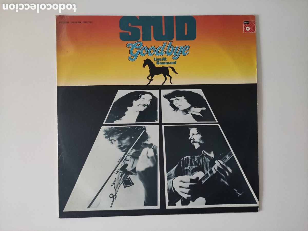 Discos de vinilo: Stud &ndash; Goodbye (Live At Command) - BASF &ndash; 30 53 254 - 1974 - Foto 1