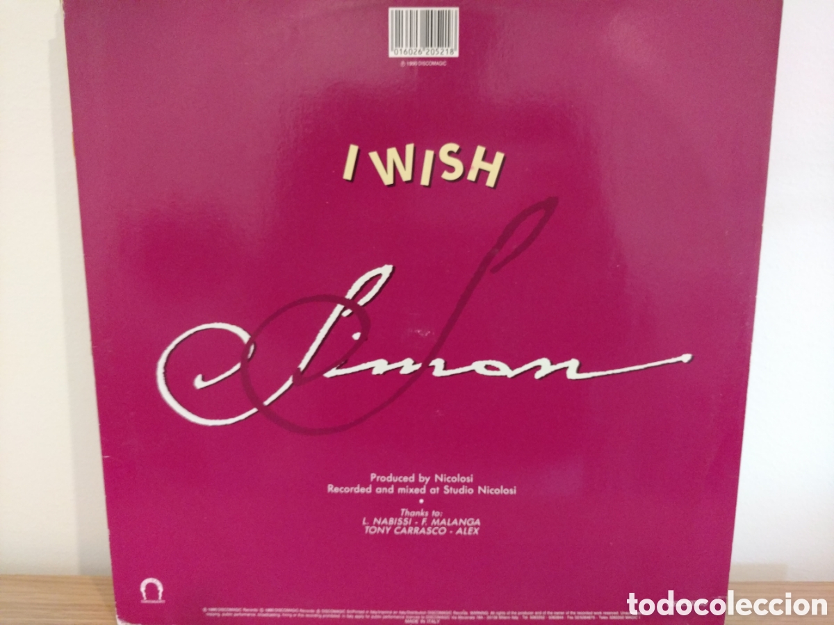Discos de vinilo: Simon - I Wish (12&rdquo;, Maxi) - Foto 2