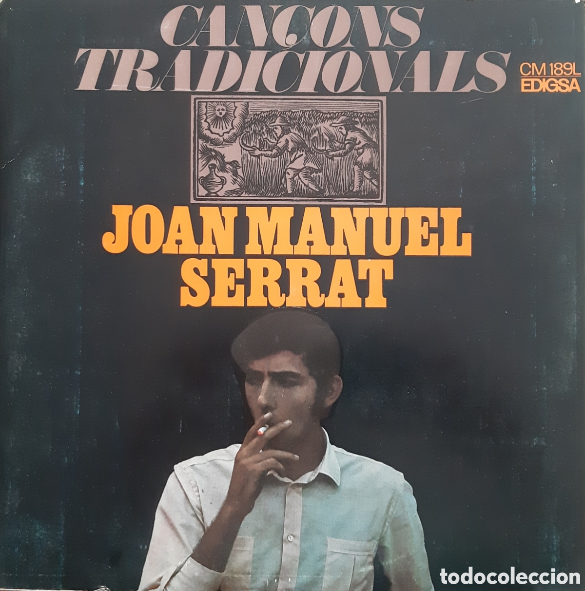 Discos de vinilo: Can&ccedil;ons Tradicionals. LP. Joan Manuel Serrat. - Foto 1