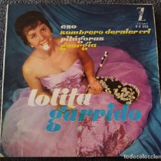 Discos de vinilo: LOLITA GARRIDO EP SPAIN 1961 ROCK AND ROLL EN ESPAÑOL - PITAGORAS! +ESO +2 CHICA YE-YE ESPAÑOLA. Lote 368352361