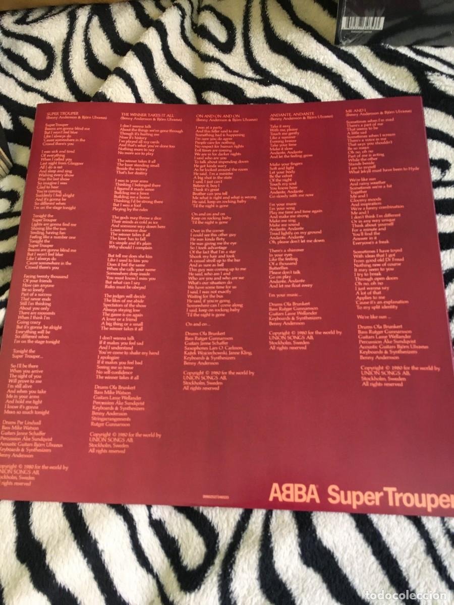 Discos de vinilo: ABBA &lrm;&ndash; Super Trouper - Foto 3