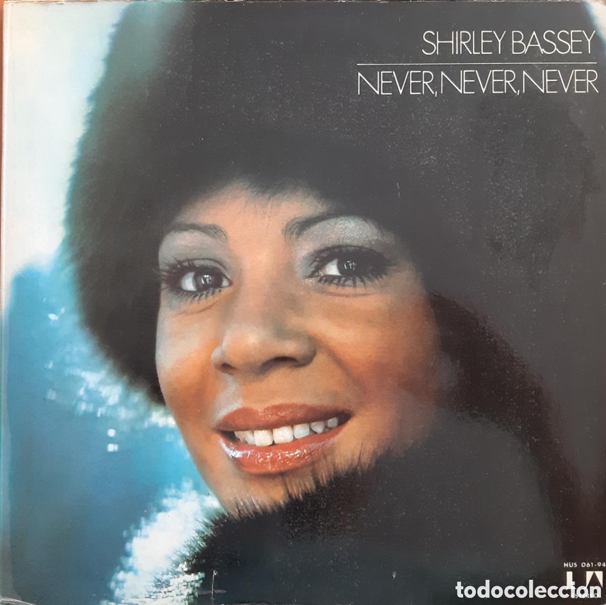 Discos de vinilo: Never, never, never. LP. Shirley Bassey - Foto 1