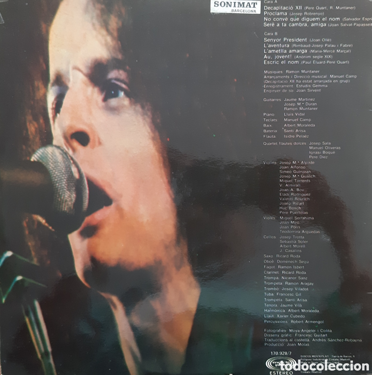 Discos de vinilo: Croniques. LP. Ram&oacute;n Muntaner - Foto 3