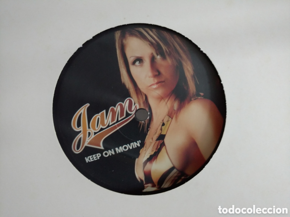 Discos de vinilo: Jam - Keep On Movin (12&rdquo;, Maxi) - Foto 2