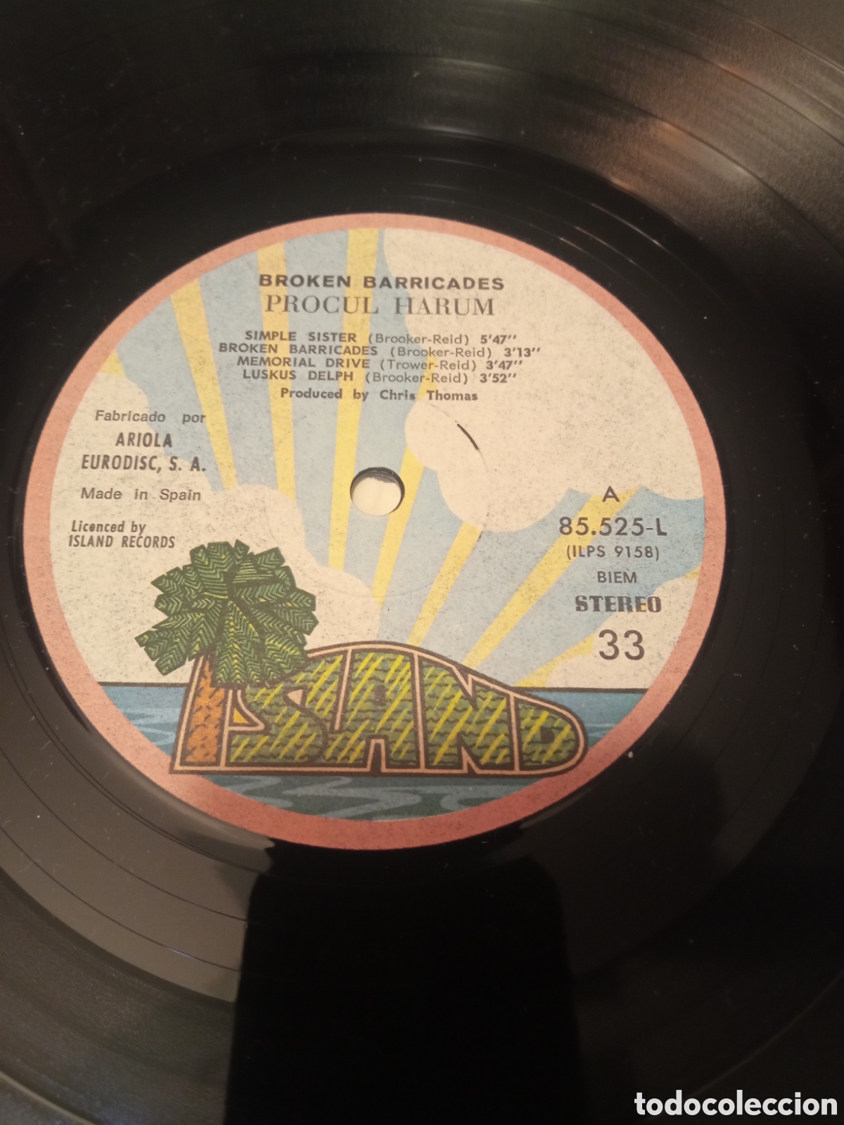 Discos de vinilo: Procol Harum - Broken Barricades. - Foto 5