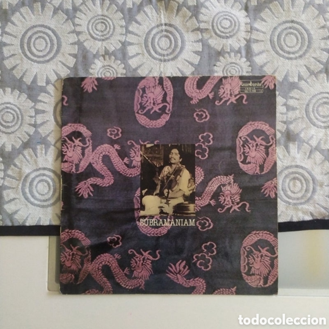 Discos de vinilo: Lp Dr. L. Subramaniam. Subramaniam - Foto 1
