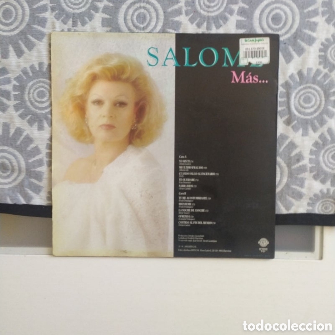 Discos de vinilo: Lp Salom&eacute;. M&aacute;s... - Foto 2