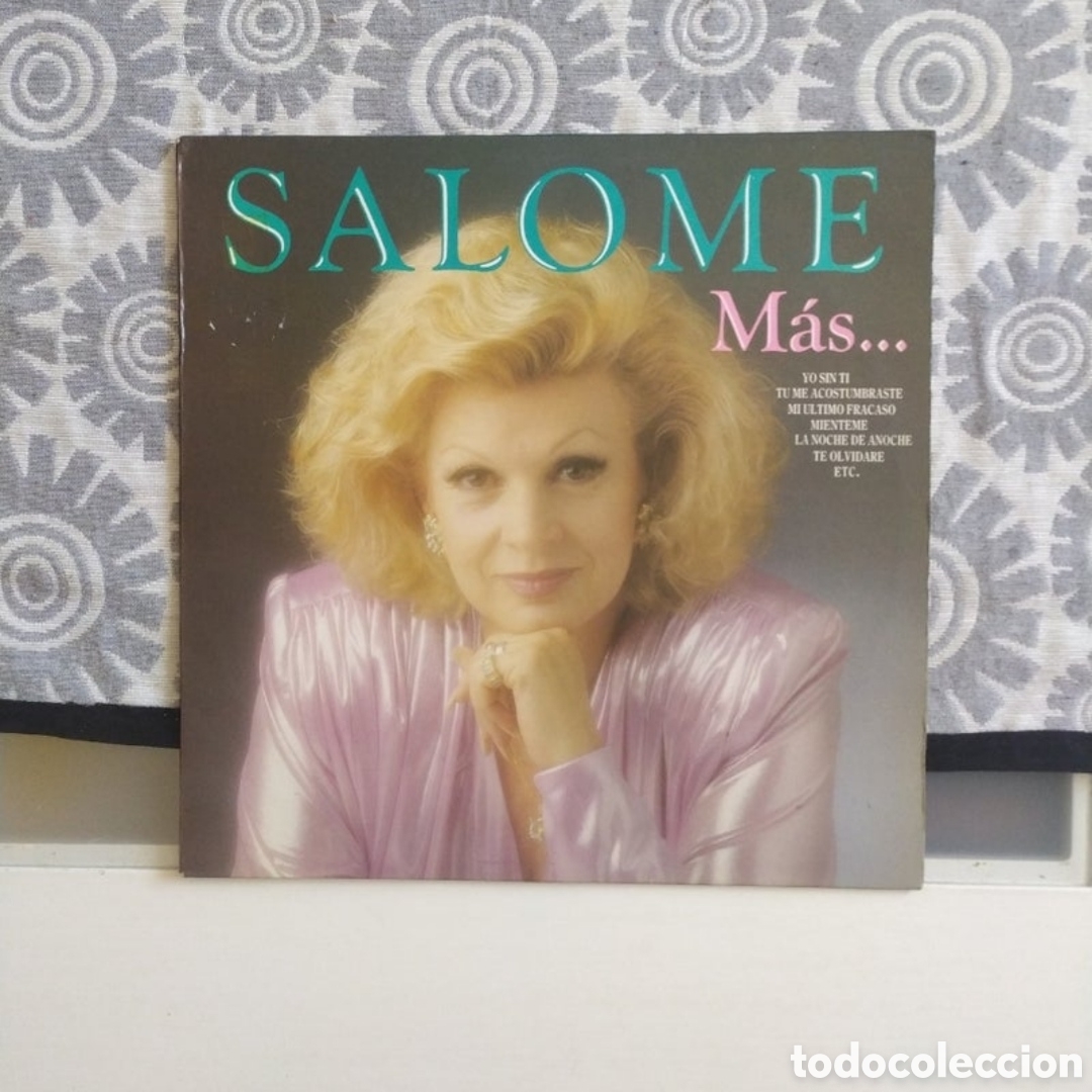 Discos de vinilo: Lp Salom&eacute;. M&aacute;s... - Foto 1