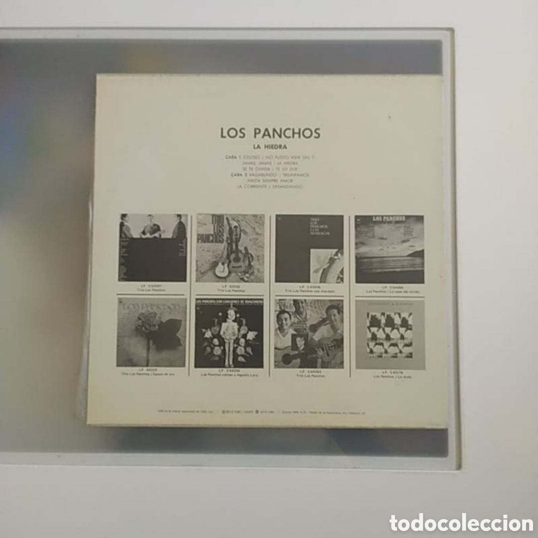 Discos de vinilo: Lp Los Panchos. La hiedra - Foto 2
