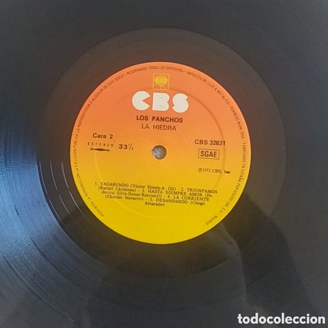 Discos de vinilo: Lp Los Panchos. La hiedra - Foto 4