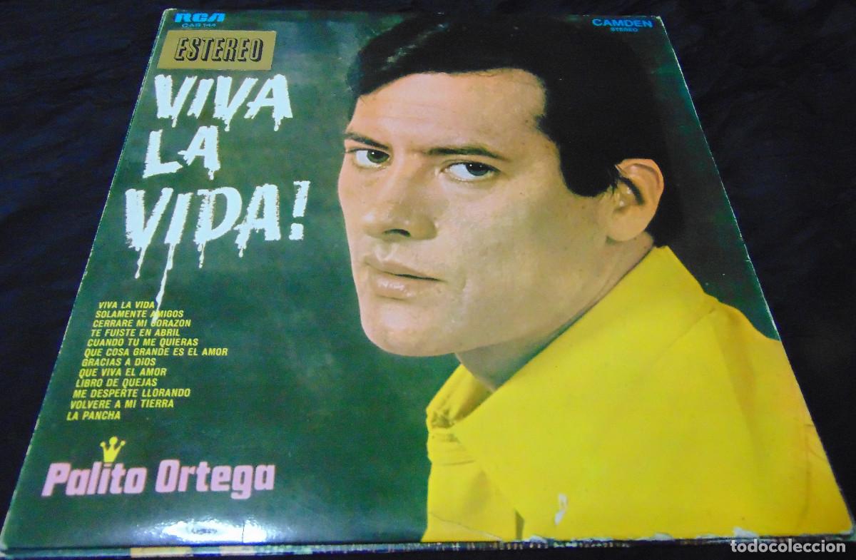 Discos de vinilo: PALITO ORTEGA - VIVA LA VIDA - LP - Foto 1