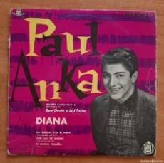 Discos de vinilo: PAUL ANKA - DIANA. Lote 368426701