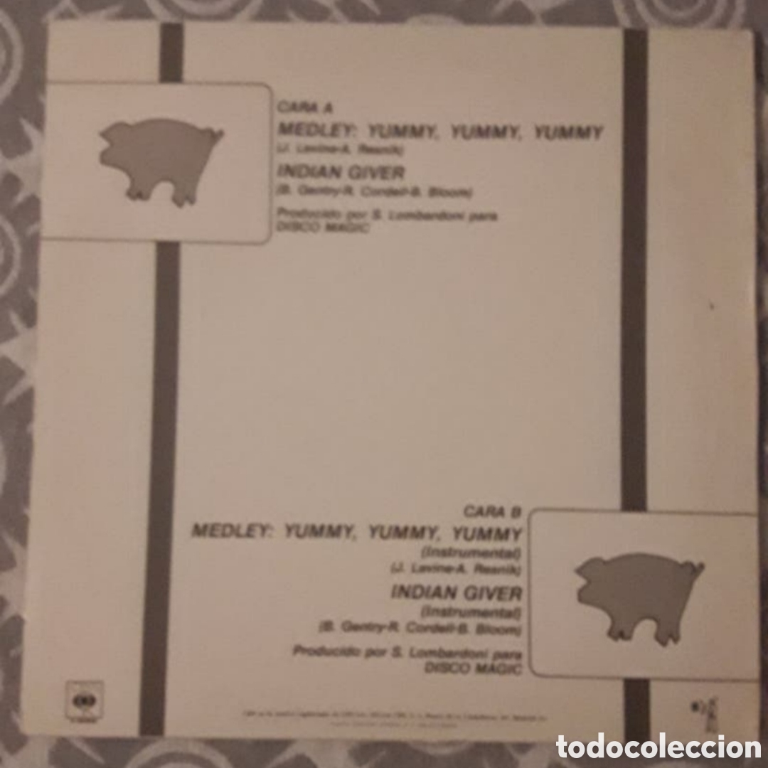 Discos de vinilo: Maxi single Mex.&nbsp;Yummy Giver - Foto 2