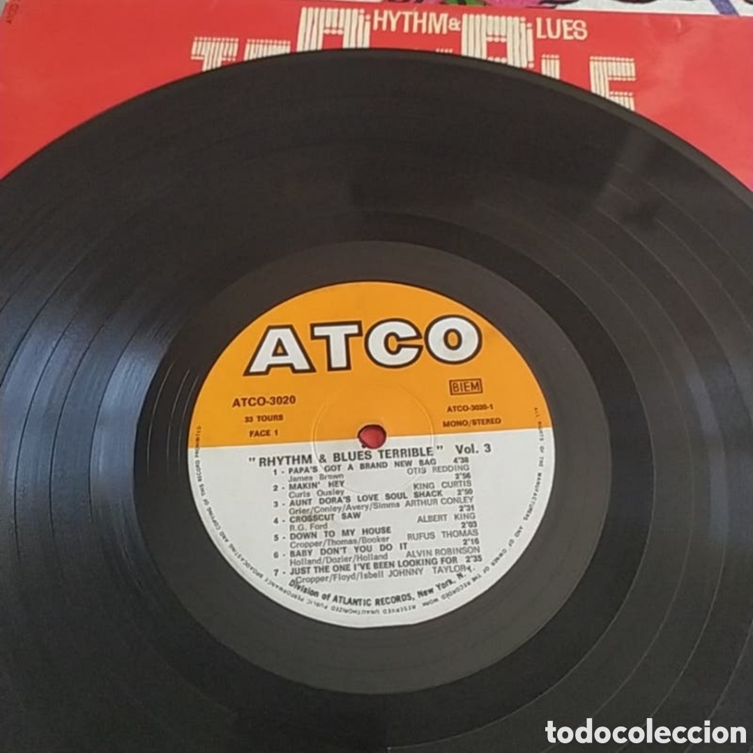 Discos de vinilo: Lp Rhythm & Blues. Terrible. vol.3 - Foto 3