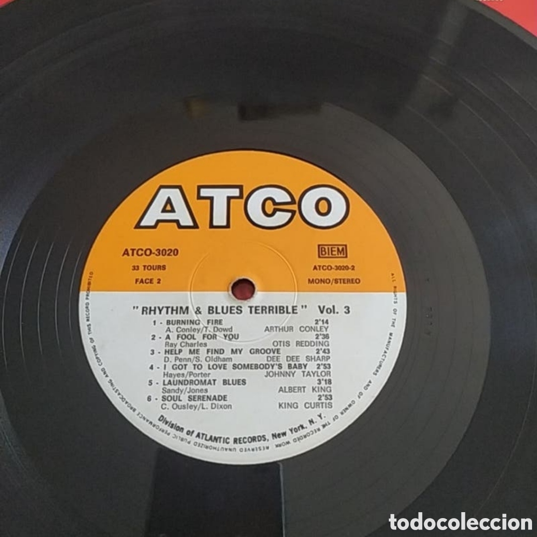 Discos de vinilo: Lp Rhythm & Blues. Terrible. vol.3 - Foto 4