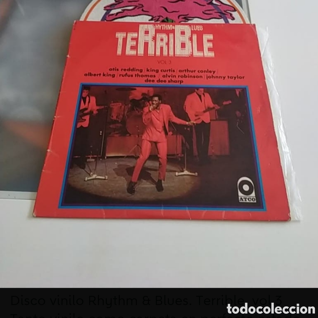 Discos de vinilo: Lp Rhythm & Blues. Terrible. vol.3 - Foto 1