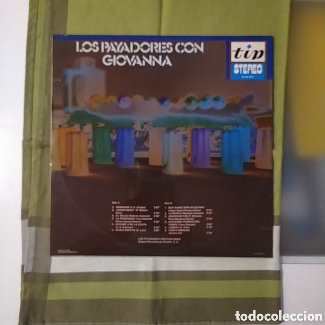 Discos de vinilo: Lp Los Payadores con Giovanna. - Foto 2