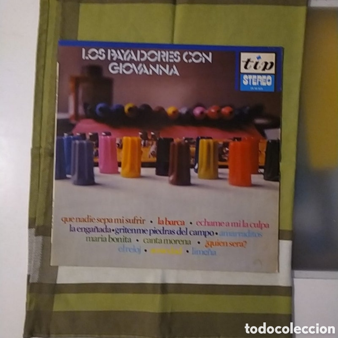 Discos de vinilo: Lp Los Payadores con Giovanna. - Foto 1