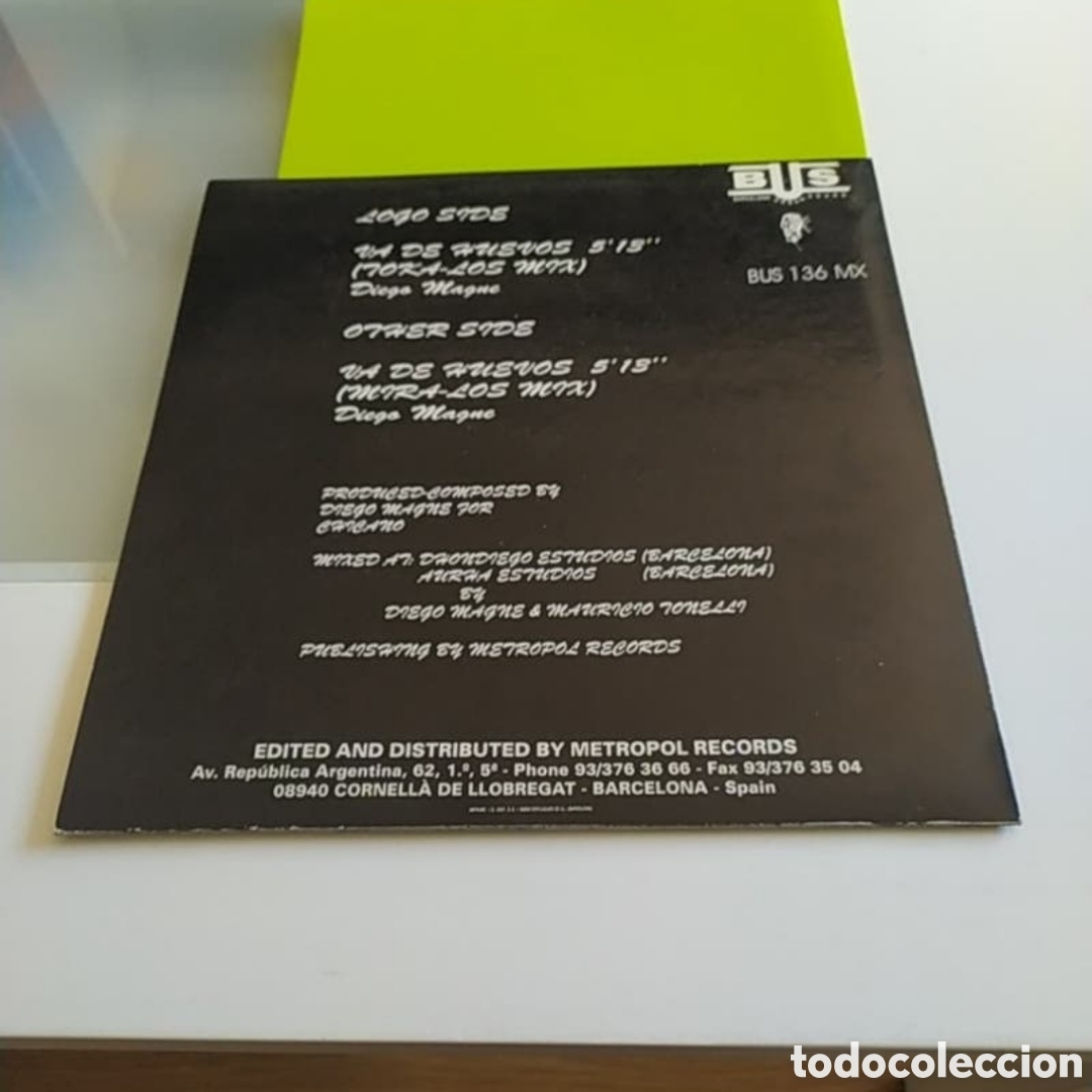 Discos de vinilo: Maxi single Chicano. Va de huevos - Foto 2