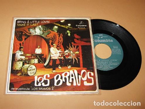 Discos de vinilo: LOS BRAVOS - BRING A LITTLE LOVIN' - SINGLE - 1967 - NUEVO