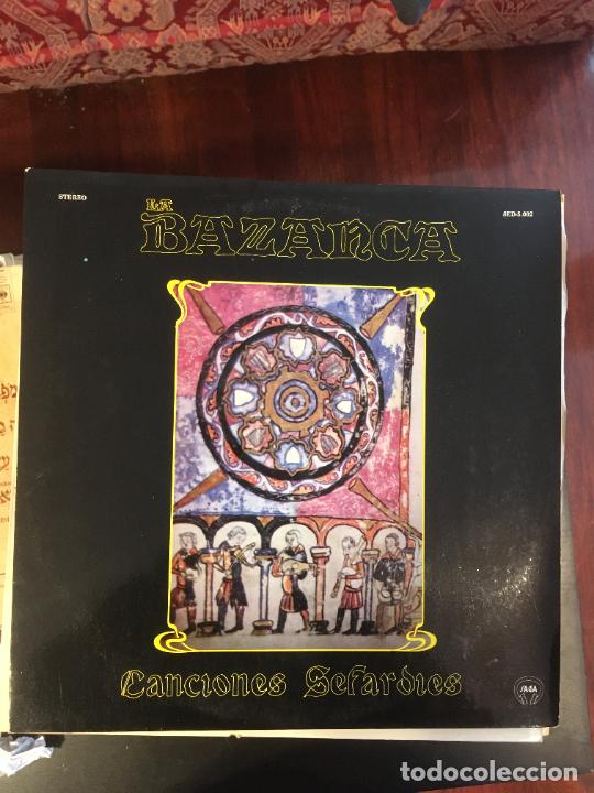 Vinyl-Schallplatten: La bazanca Canciones sefardies 1983 lp Saga Spain SED-5.002