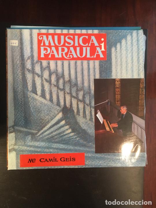 Disques de vinyle: Musica I paraula. Camil Geis M&ordf; Teresa Boix. Nuria Candela 1977 lp Trial Spain TF-05-177