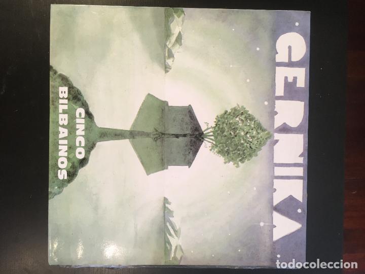 Disques de vinyle: Cinco bilbainos Gernika 1987 lp Hilargi records Spain DS-32 Dedicado y firmado