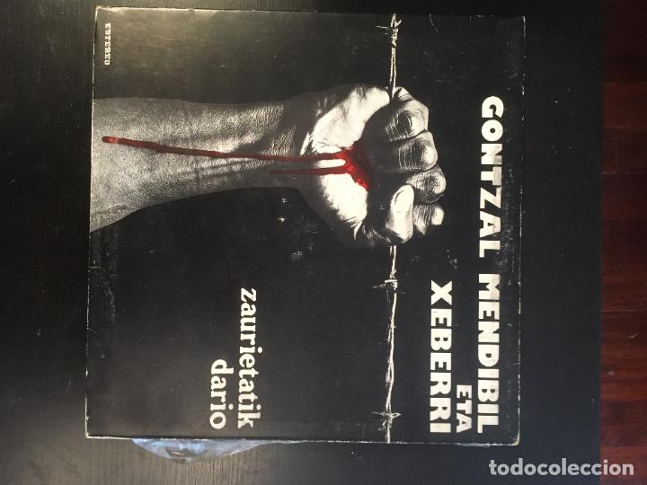 Disques de vinyle: Gontzal Mendibil eta Xeberri Zaurietatik dario 1976 lp IZ Spain IZ-104