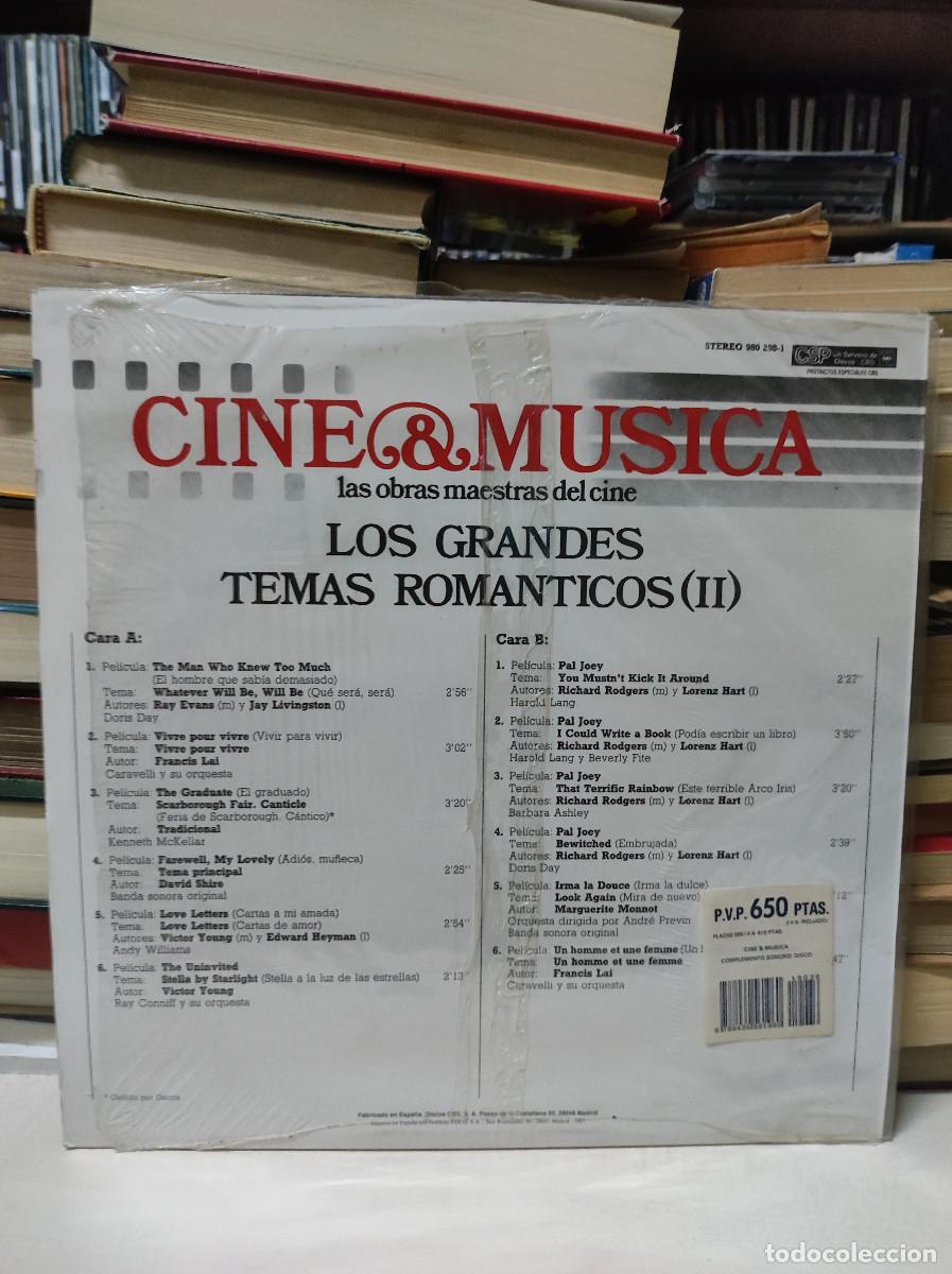 Discos de vinilo: Los Grandes Temas Rom&aacute;nticos (II) - Foto 2